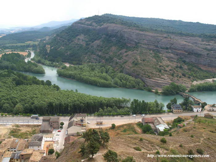 CONFLUENCIA DE ÉSERA E ISÁBENA DESDE LA PEÑA